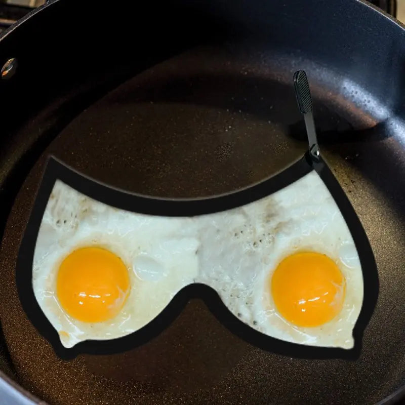 Funny Fried Egg Mold Omelette Egg Frying Mold Non-stick Pancake Cooking Moulds Fried Egg Kitchen Accessories Cooking Gadget