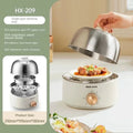 220V 1 Layer/ 2 Layers Home Electric Egg Cooker Automatic Power-Off Stainless Steel Egg Steamer With Timer Breakfast Machine